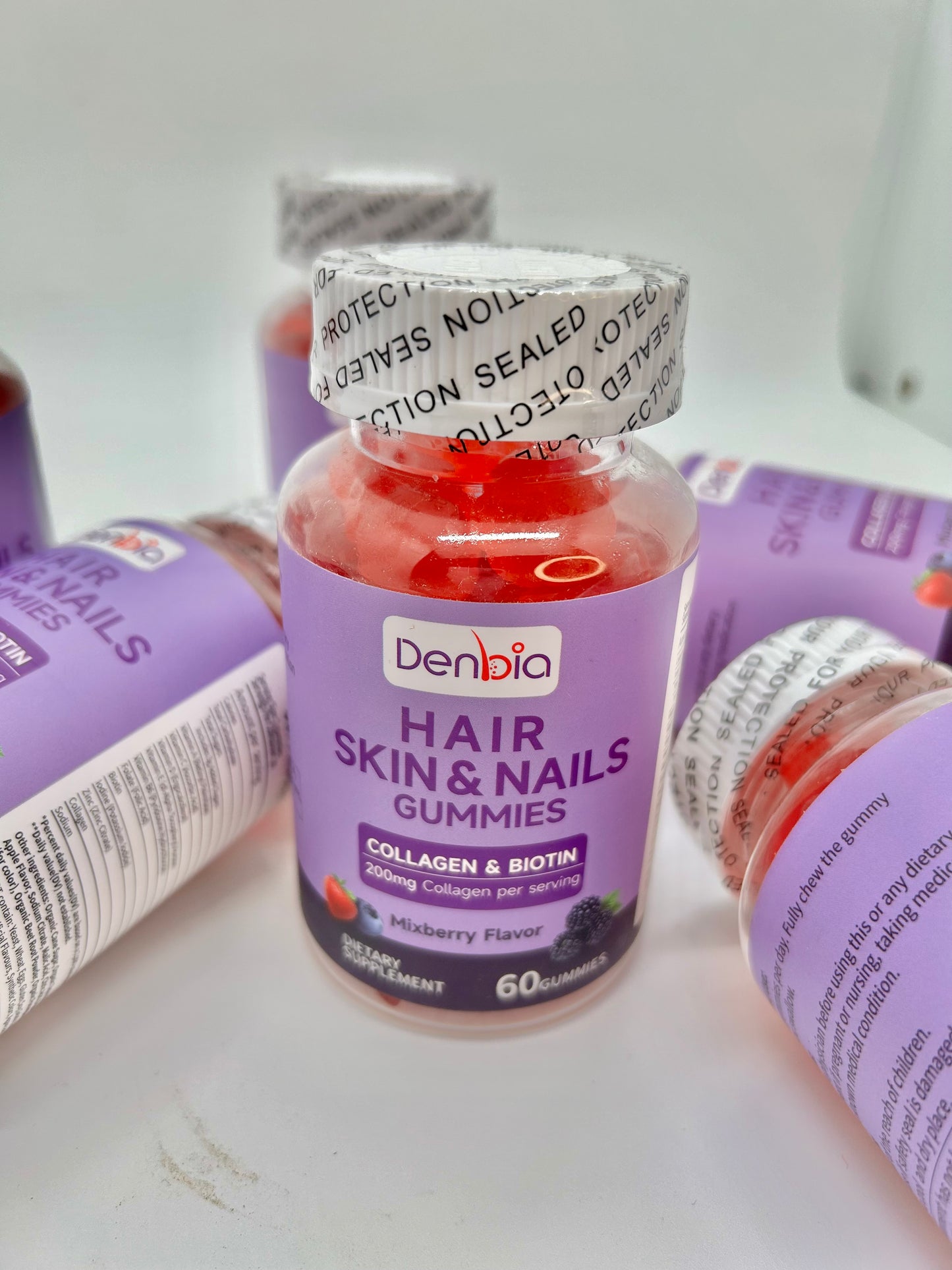 Denbia Hair Skin & Nail Gummies